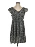 Unbranded Print Gray Black Casual Dress Size S - photo 1