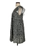 Unbranded Print Gray Black Casual Dress Size S - photo 5
