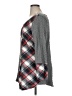 Rose Gal Plaid Gray Cardigan Size 1X - photo 5