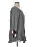 Rose Gal Plaid Gray Cardigan Size 1X - photo 4