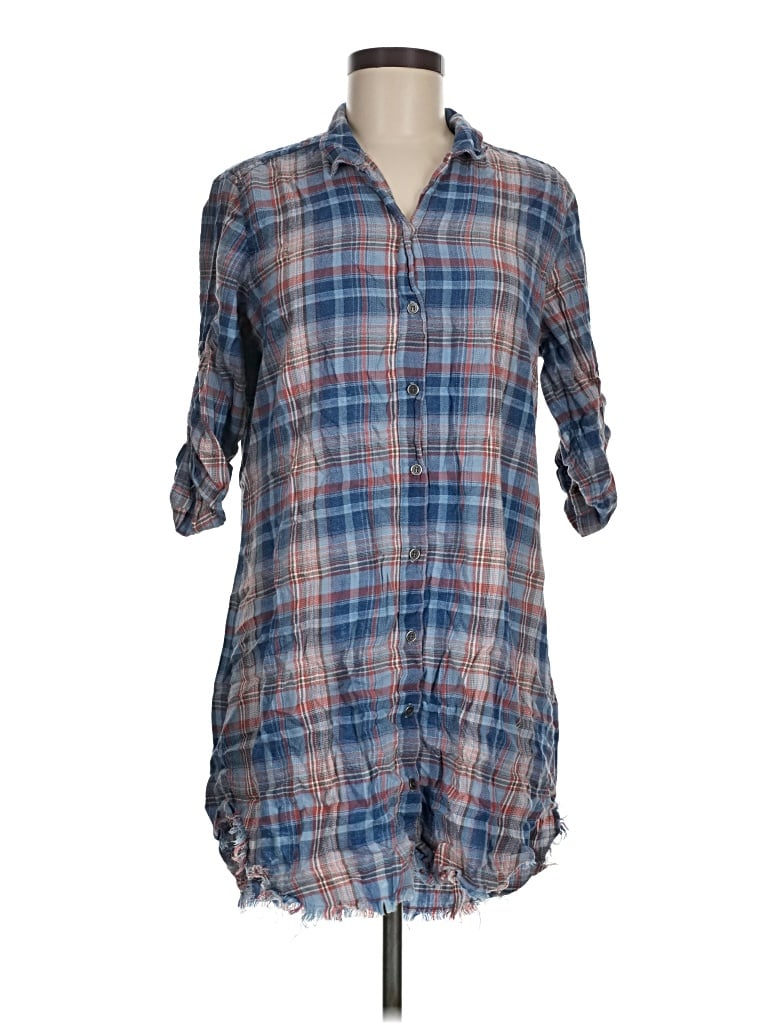 Pre-owned Bella Dahl Casual Dress In Blue
