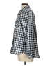 Vineyard Vines 100% Polyester Checkered-gingham Blue Long Sleeve Blouse Size 10 - photo 5