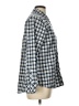 Vineyard Vines 100% Polyester Checkered-gingham Blue Long Sleeve Blouse Size 10 - photo 4