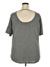 Massini Gray Short Sleeve Top Size 2X - photo 2