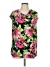 Kasper Floral Green Sleeveless Blouse Size L (estimated) - photo 1