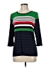 Linea by Louis Dell'Olio Color Block Green Pullover Sweater Size M - photo 1