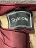 Assorted Brands 100% Polyester Burgundy Vest Size L - photo 3