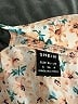 Shein 100% Polyester Floral Orange Casual Skirt Size 4 - photo 4