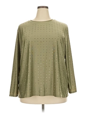 DKNY Jeans Long Sleeve Blouse (view 1)