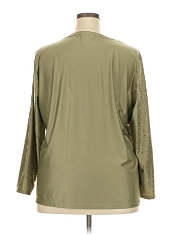 DKNY Jeans Long Sleeve Blouse (view 2)