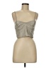 Zara Silver Sleeveless Top Size M - photo 1