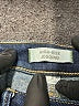 AE77 Solid Blue Jeans Size 2 - photo 7