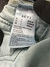 AE77 Solid Blue Jeans Size 2 - photo 8