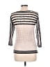 Sandro 100% Cotton Ivory Pullover Sweater Size Lg (3) - photo 2