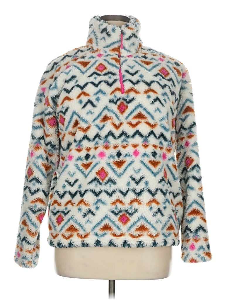 Pre-owned Eddie Bauer Pullover Sweater In White