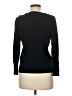 Apostrophe Black Long Sleeve Top Size M - photo 2
