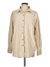 Unbranded Tan Long Sleeve Blouse Size L - photo 1