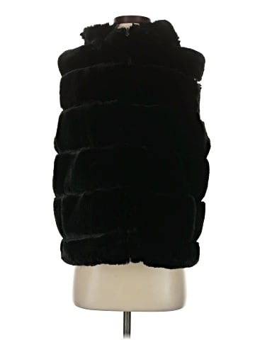 Adrienne Landau Faux Fur Vest (view 1)