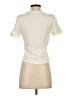 Zara Ivory Short Sleeve Top Size S - photo 2