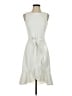 Calvin Klein Solid Ivory Cocktail Dress Size 2 - photo 1