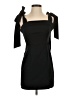 Trixxi Solid Black Cocktail Dress Size S - photo 1