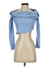 Privacy Please Blue Cardigan Size S - photo 1