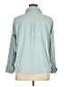 32 Degrees Solid Teal 3/4 Sleeve Button-Down Shirt Size XL - photo 2