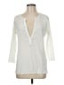 J.Crew Ivory 3/4 Sleeve Blouse Size M - photo 1