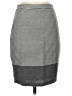 Max Studio Stripes Gray Casual Skirt Size S - photo 1