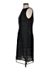 Old Navy 100% Polyester Graphic Black Cocktail Dress Size 3 - photo 5