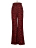 Emory Park 100% Polyester Animal Print Red Casual Pants Size S - photo 1