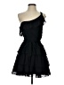 showpo 100% Polyester Black Cocktail Dress Size 4 - photo 1