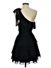 showpo 100% Polyester Black Cocktail Dress Size 4 - photo 2