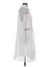 Unbranded 100% Polyester White Cocktail Dress Size 0 - photo 4
