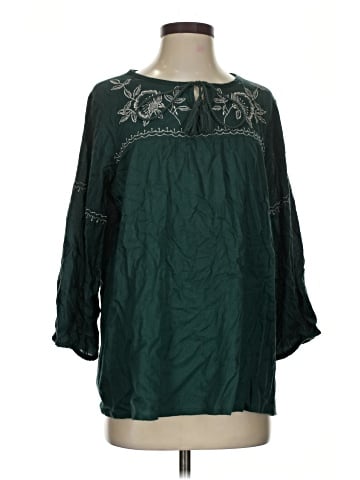 World Market 3/4 Sleeve Blouse (view 1)