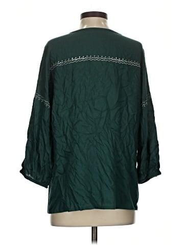 World Market 3/4 Sleeve Blouse (view 2)