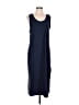 Fabletics Solid Blue Casual Dress Size L - photo 1