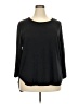 Bobbie Brooks Black Pullover Sweater Size 3X - photo 1