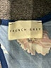 French Grey Floral Blue Romper Size XS - photo 4