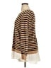 Ann Taylor LOFT 100% Polyester Stripes Tan Pullover Sweater Size 15 - 18 - photo 5