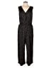 Roz & Ali Polka Dots Black Jumpsuit Size M - photo 1