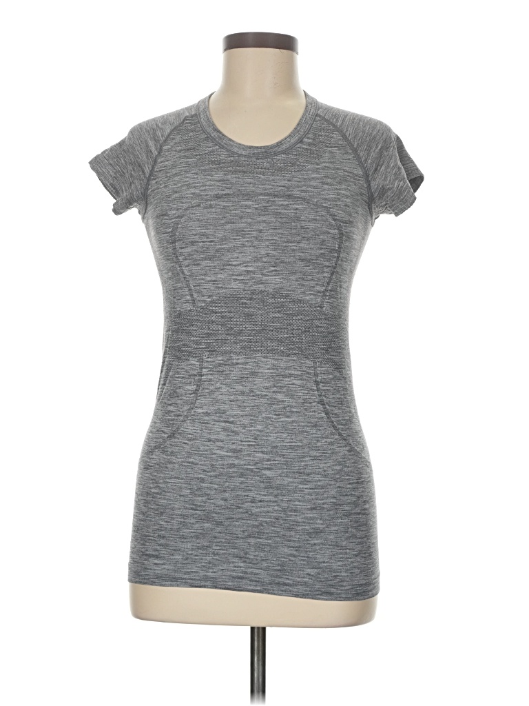 Pre-owned Unbranded Active T-shirt In Gray