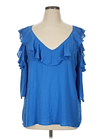 Bold Elements 3/4 Sleeve Blouse (view 1)
