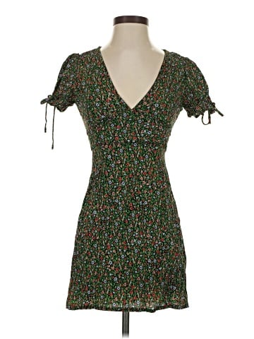 Olivaceous Casual Dress (view 1)