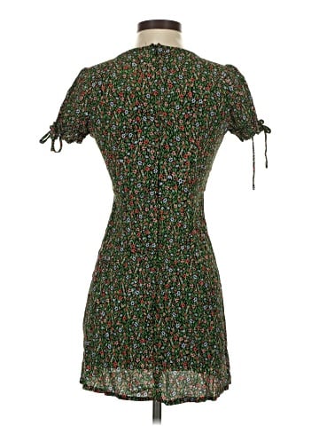 Olivaceous Casual Dress (view 2)