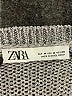 Zara 100% Polyester Metallic Gray Pullover Sweater Size M - photo 7