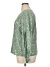 Unbranded 100% Polyester Green Long Sleeve Blouse Size XL - photo 5