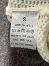 Unbranded 100% Acrylic Ivory Cardigan Size S - photo 8
