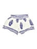 Devi 100% Rayon Paisley Ivory Shorts Size M - photo 1