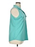 Always Indigo Teal Sleeveless Blouse Size 1X - photo 4